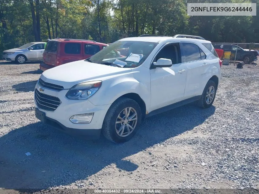 2GNFLFEK9G6244446 2016 Chevrolet Equinox Lt