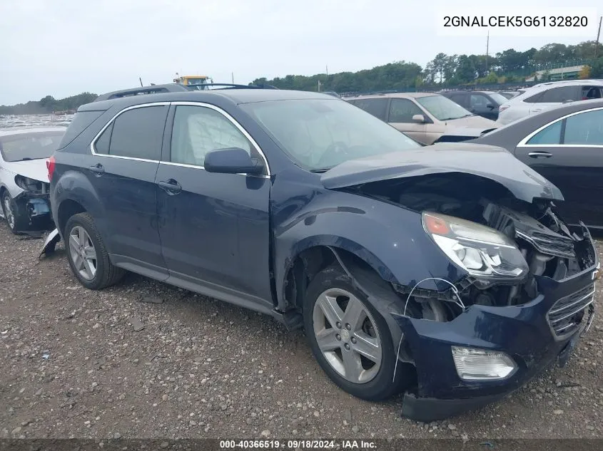 2016 Chevrolet Equinox Lt VIN: 2GNALCEK5G6132820 Lot: 40366519