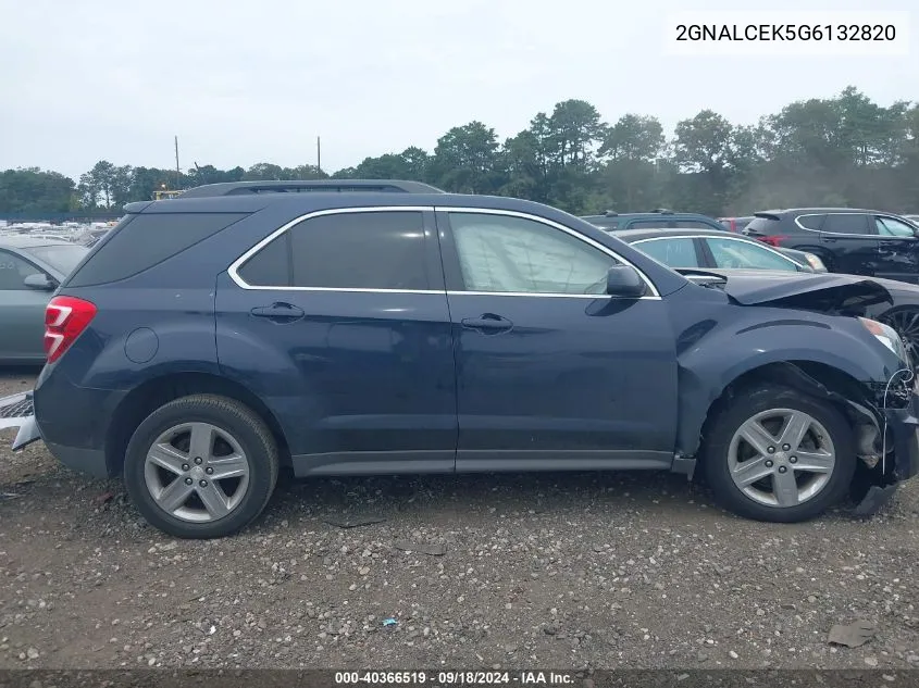 2016 Chevrolet Equinox Lt VIN: 2GNALCEK5G6132820 Lot: 40366519