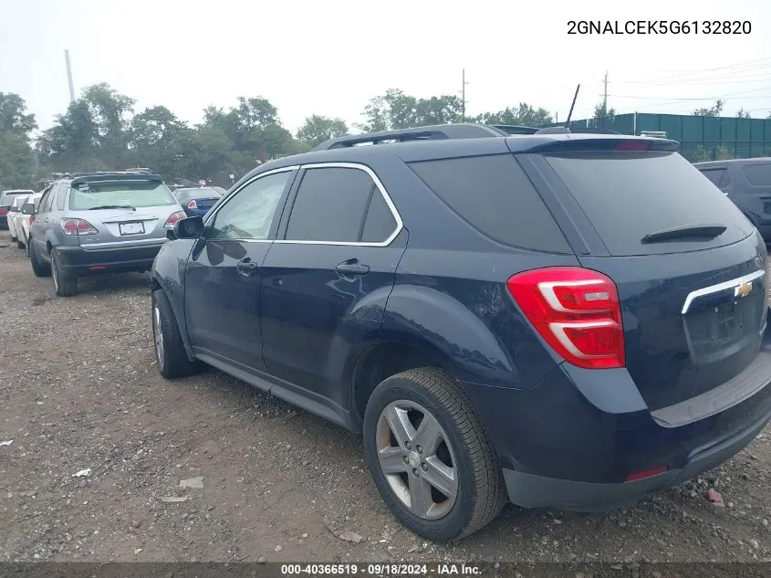 2GNALCEK5G6132820 2016 Chevrolet Equinox Lt