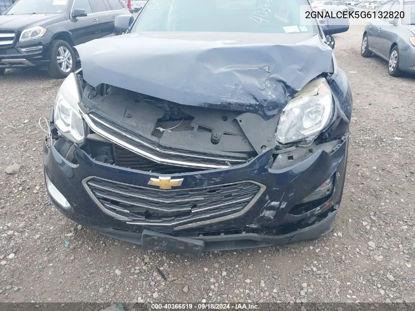 2GNALCEK5G6132820 2016 Chevrolet Equinox Lt