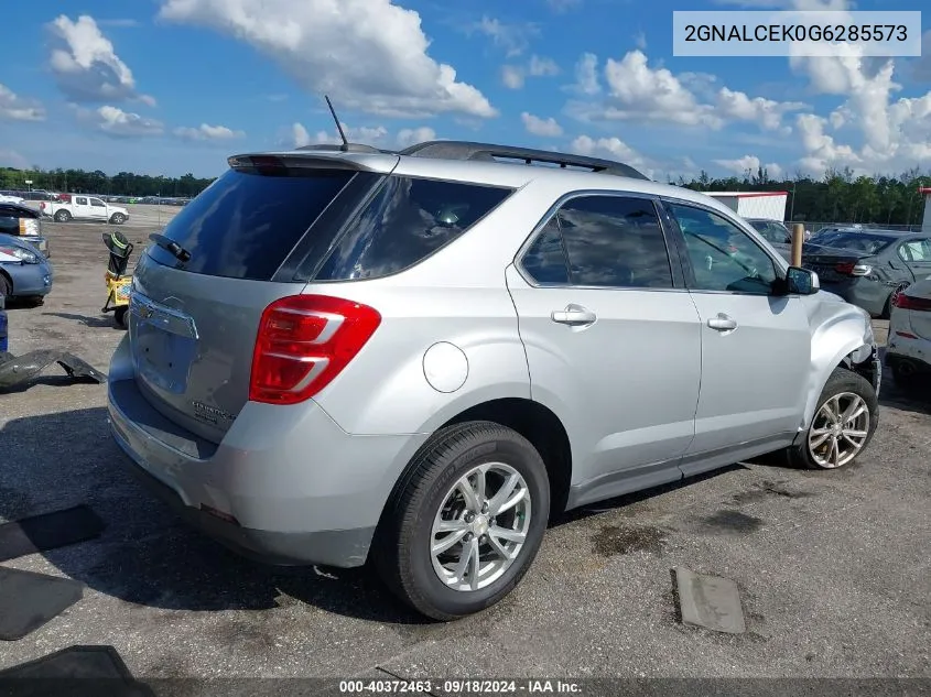 2GNALCEK0G6285573 2016 Chevrolet Equinox Lt