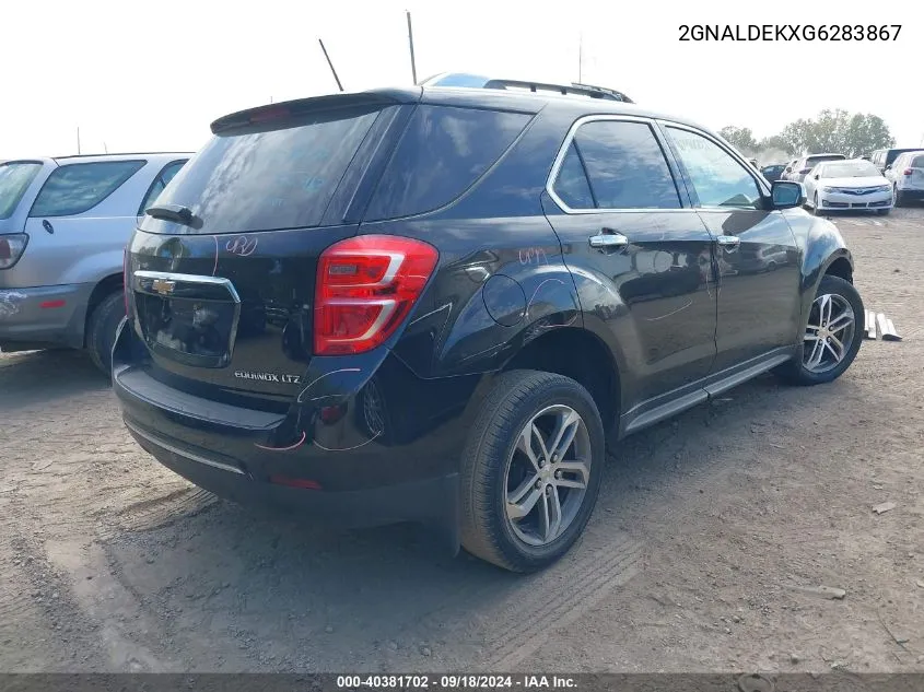 2GNALDEKXG6283867 2016 Chevrolet Equinox Ltz