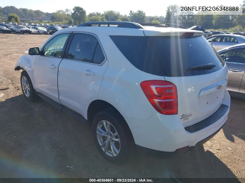 2GNFLFEK2G6348888 2016 Chevrolet Equinox Lt