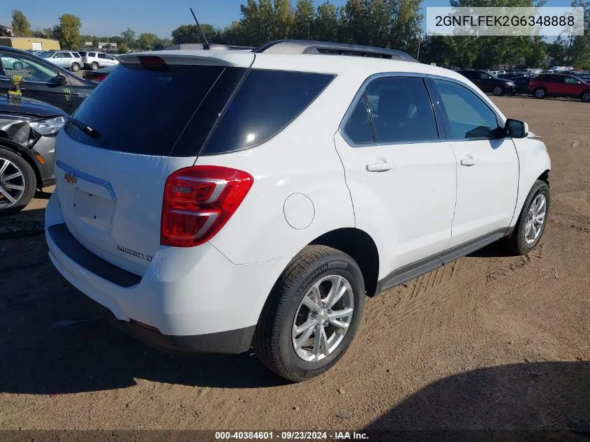 2GNFLFEK2G6348888 2016 Chevrolet Equinox Lt