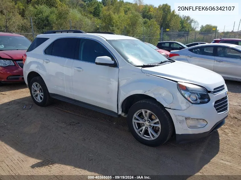 2GNFLFEK6G6342107 2016 Chevrolet Equinox Lt