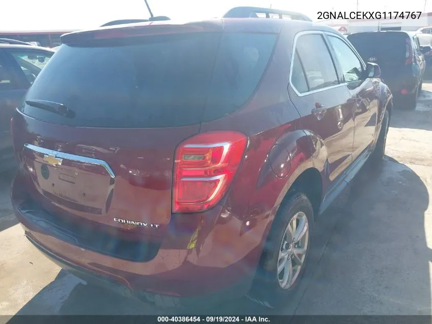 2GNALCEKXG1174767 2016 Chevrolet Equinox Lt