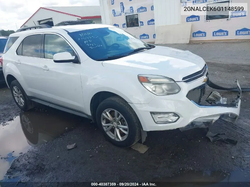 2GNALCEK6G1148599 2016 Chevrolet Equinox Lt