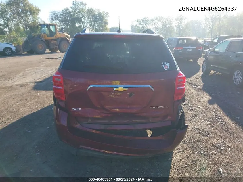 2GNALCEK4G6264337 2016 Chevrolet Equinox Lt