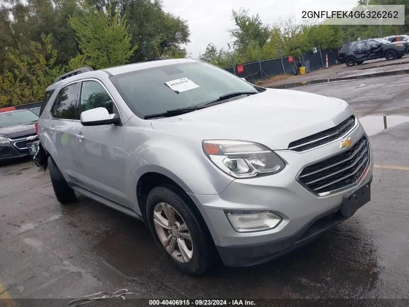 2GNFLFEK4G6326262 2016 Chevrolet Equinox Lt