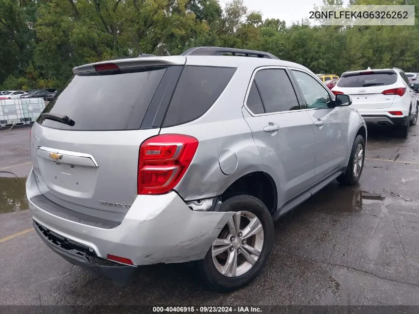 2GNFLFEK4G6326262 2016 Chevrolet Equinox Lt