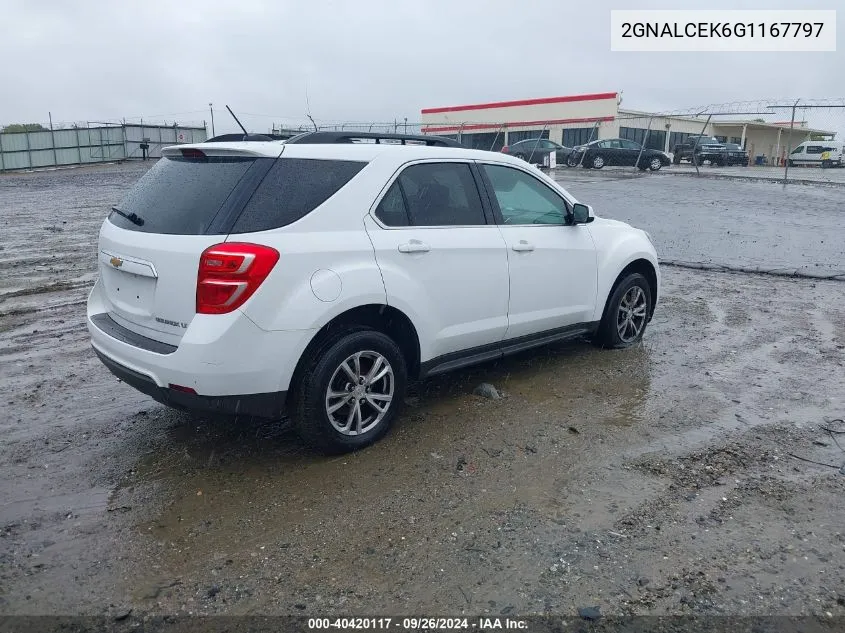 2GNALCEK6G1167797 2016 Chevrolet Equinox Lt