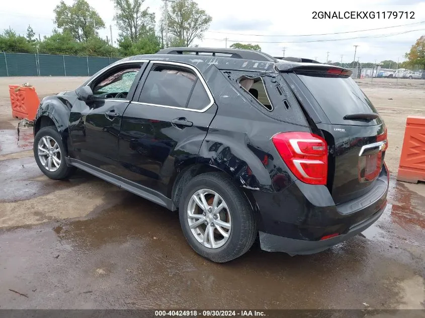 2GNALCEKXG1179712 2016 Chevrolet Equinox Lt