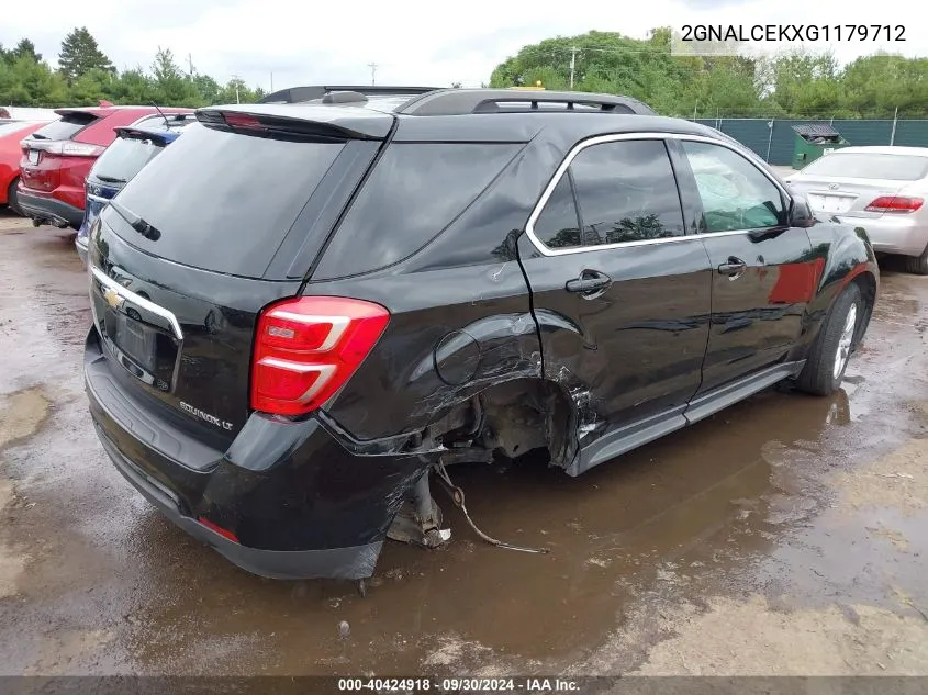 2GNALCEKXG1179712 2016 Chevrolet Equinox Lt