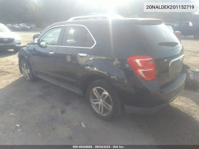 2GNALDEK2G1152719 2016 Chevrolet Equinox Ltz