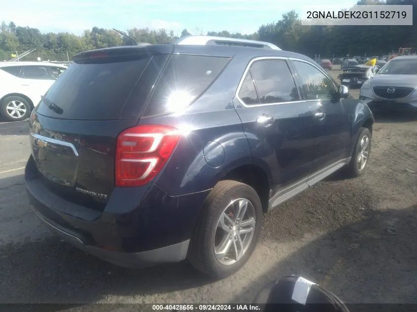 2GNALDEK2G1152719 2016 Chevrolet Equinox Ltz