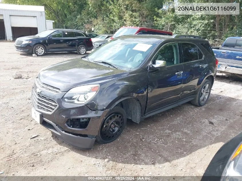 2GNALDEK1G6116099 2016 Chevrolet Equinox Ltz