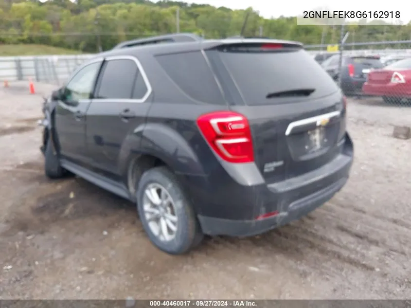 2GNFLFEK8G6162918 2016 Chevrolet Equinox Lt