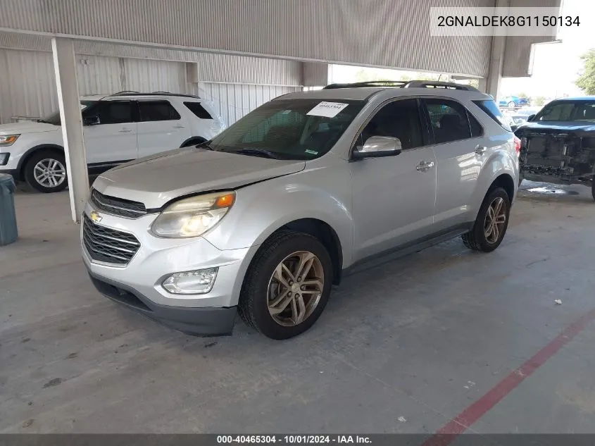 2GNALDEK8G1150134 2016 Chevrolet Equinox Ltz