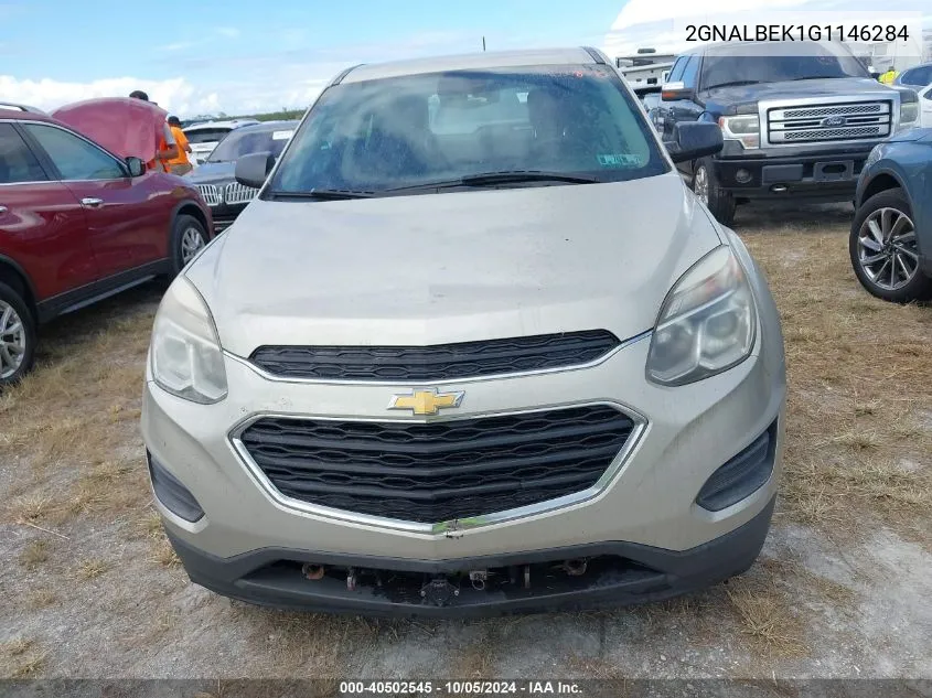 2GNALBEK1G1146284 2016 Chevrolet Equinox Ls