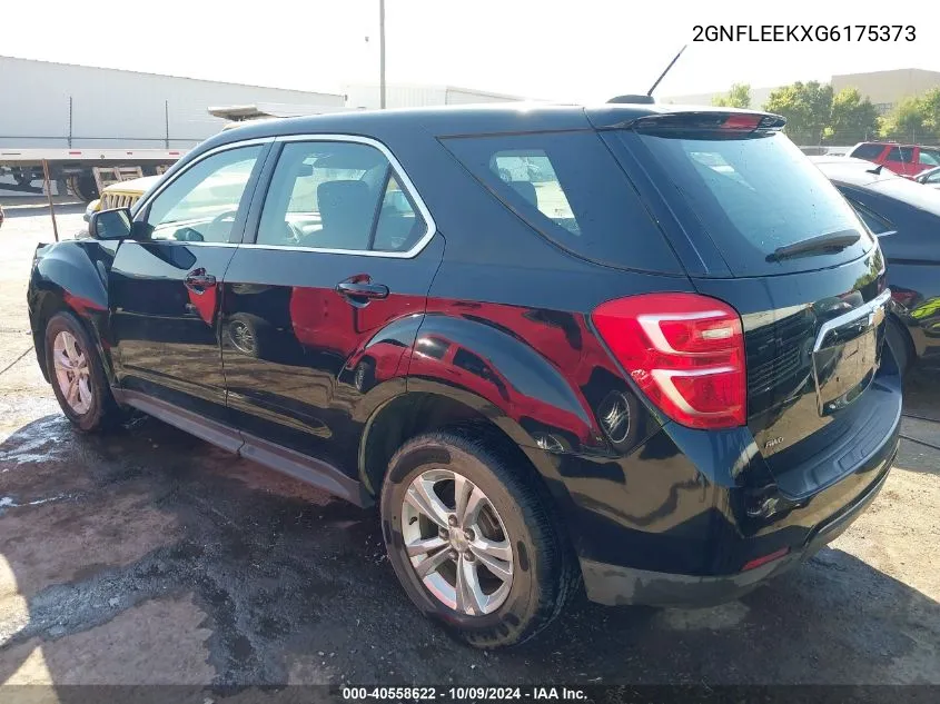 2GNFLEEKXG6175373 2016 Chevrolet Equinox Ls