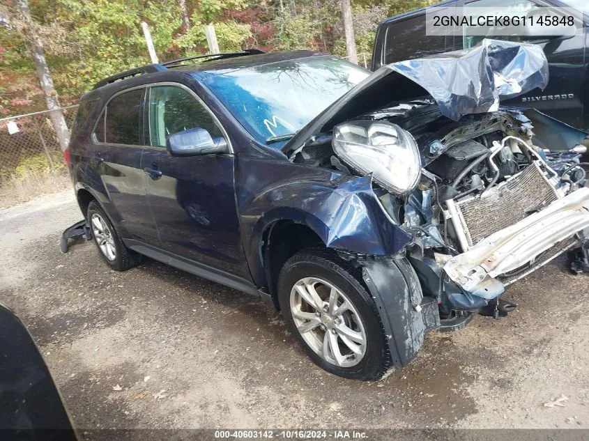 2GNALCEK8G1145848 2016 Chevrolet Equinox Lt