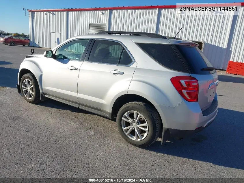 2GNALCEK5G1144561 2016 Chevrolet Equinox Lt