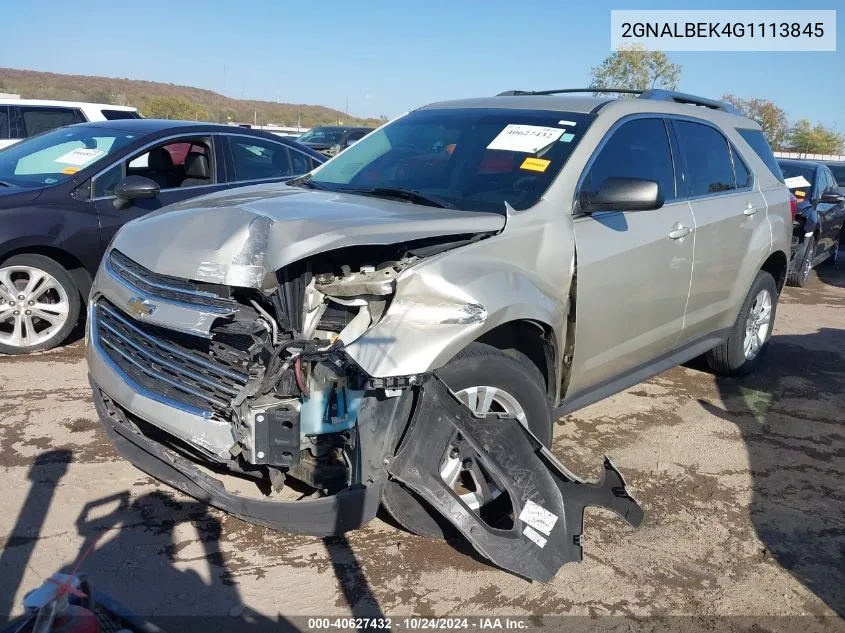 2016 Chevrolet Equinox Ls VIN: 2GNALBEK4G1113845 Lot: 40627432