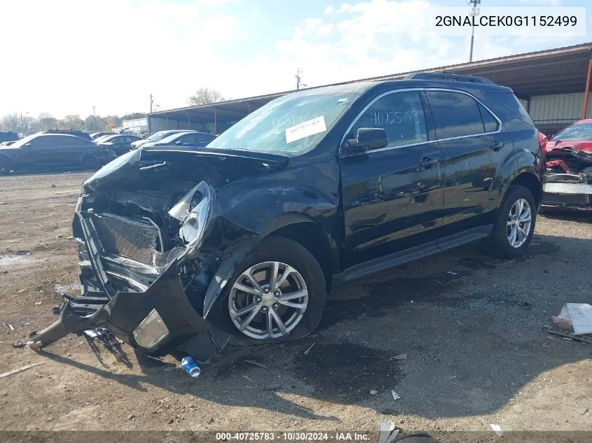 2GNALCEK0G1152499 2016 Chevrolet Equinox Lt