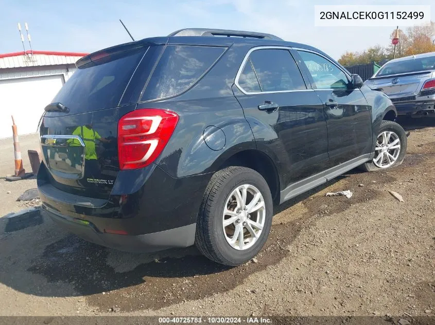 2GNALCEK0G1152499 2016 Chevrolet Equinox Lt