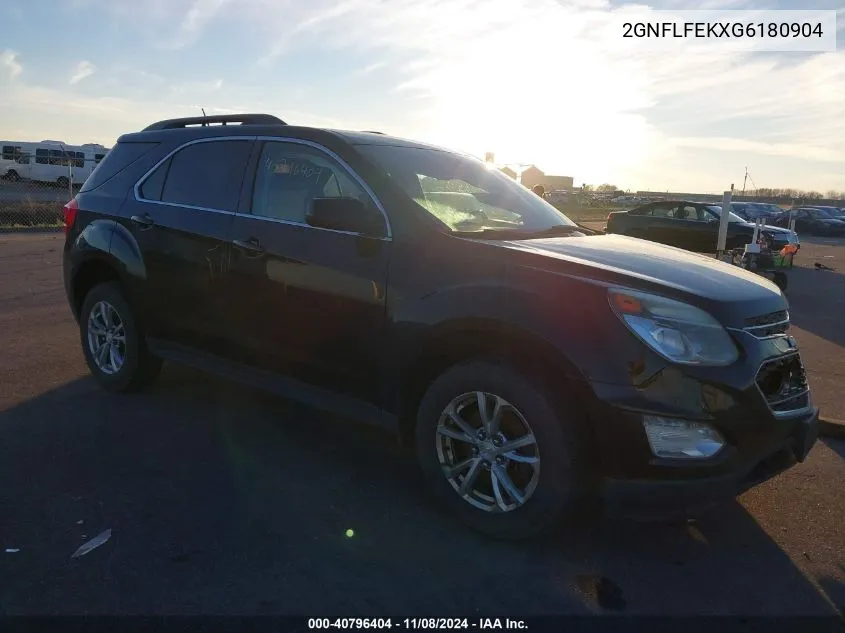 2016 Chevrolet Equinox Lt VIN: 2GNFLFEKXG6180904 Lot: 40796404