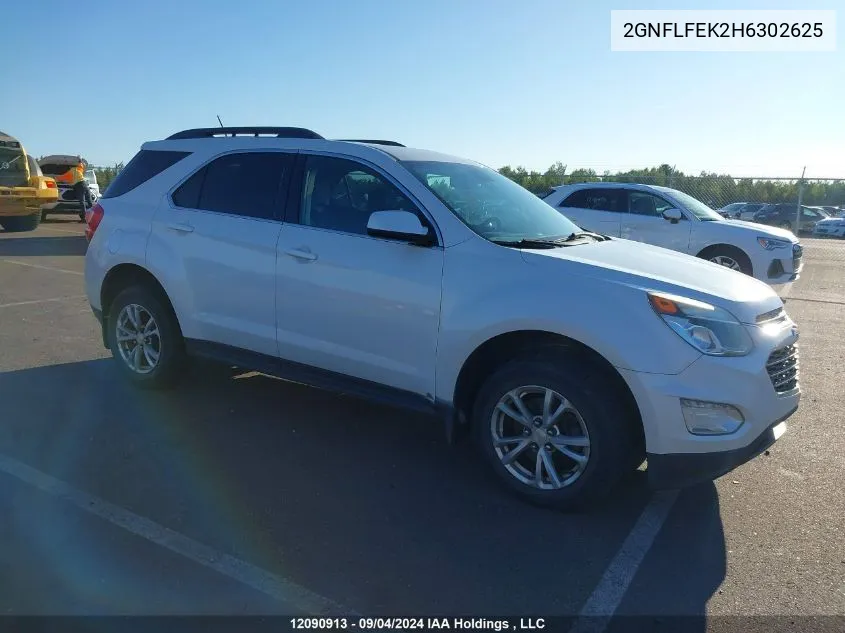 2GNFLFEK2H6302625 2017 Chevrolet Equinox Lt