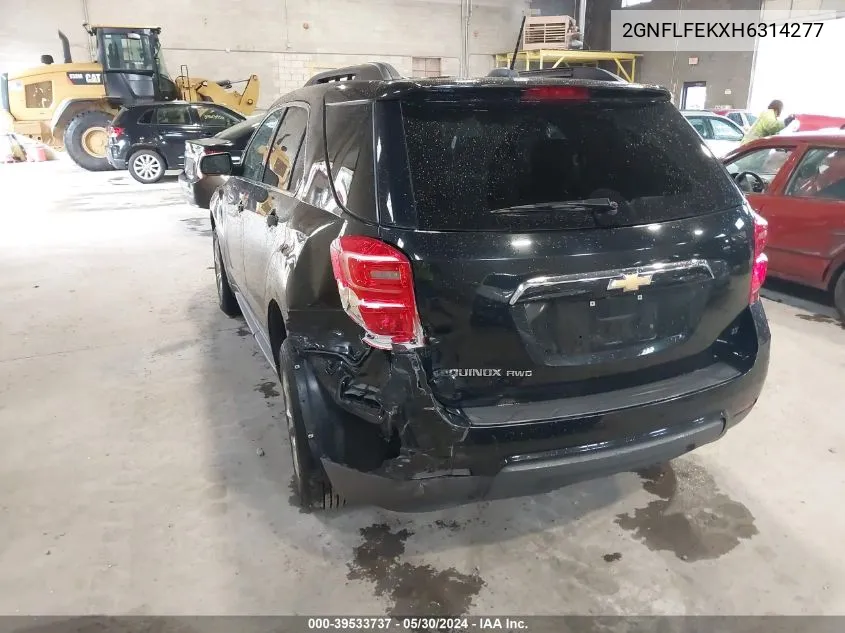 2017 Chevrolet Equinox Lt VIN: 2GNFLFEKXH6314277 Lot: 39533737