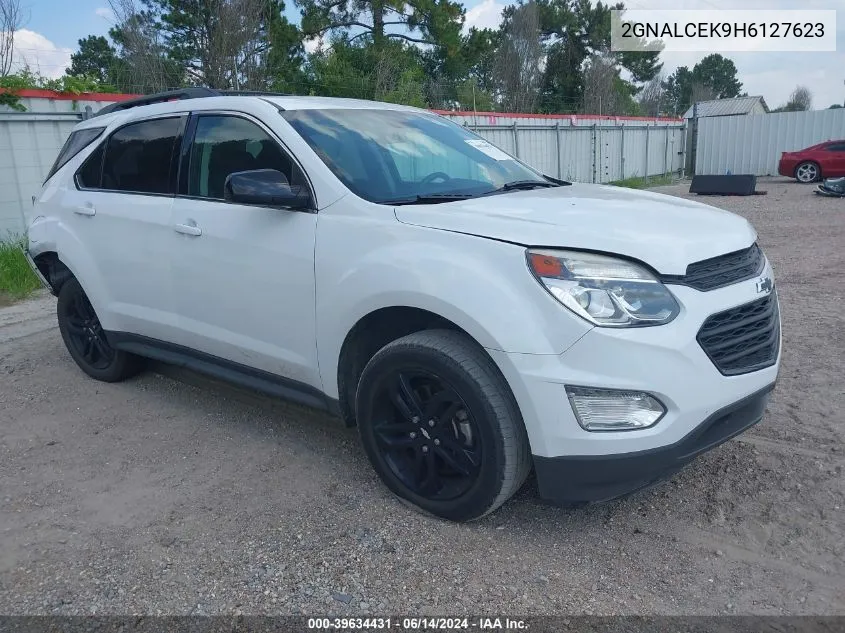 2017 Chevrolet Equinox Lt VIN: 2GNALCEK9H6127623 Lot: 39634431