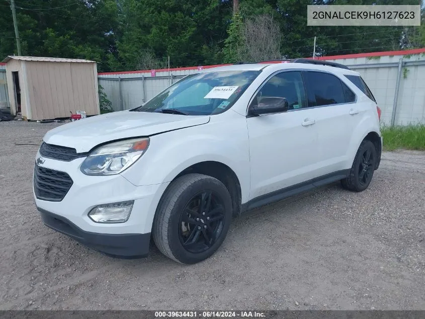 2017 Chevrolet Equinox Lt VIN: 2GNALCEK9H6127623 Lot: 39634431