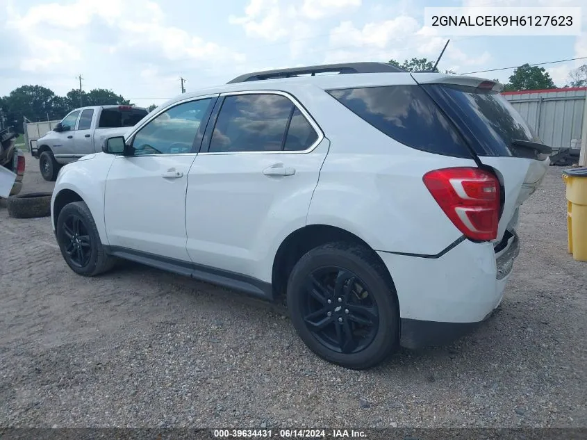 2017 Chevrolet Equinox Lt VIN: 2GNALCEK9H6127623 Lot: 39634431