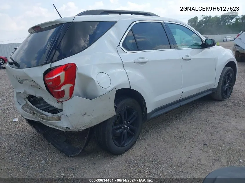 2017 Chevrolet Equinox Lt VIN: 2GNALCEK9H6127623 Lot: 39634431