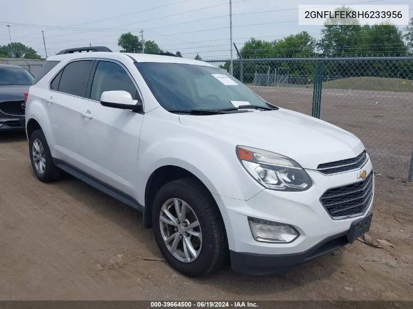 2017 Chevrolet Equinox Lt VIN: 2GNFLFEK8H6233956 Lot: 39664500