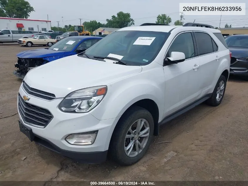 2017 Chevrolet Equinox Lt VIN: 2GNFLFEK8H6233956 Lot: 39664500