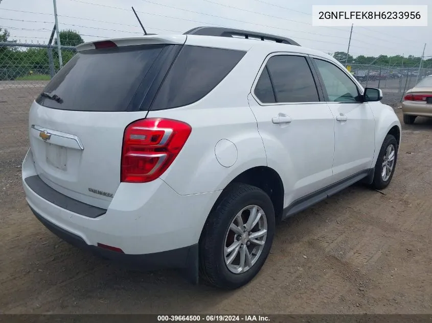 2017 Chevrolet Equinox Lt VIN: 2GNFLFEK8H6233956 Lot: 39664500