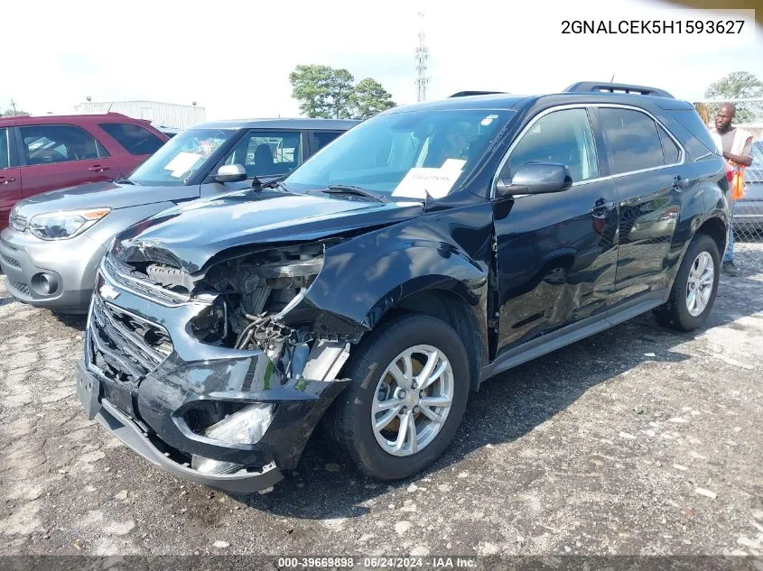 2017 Chevrolet Equinox Lt VIN: 2GNALCEK5H1593627 Lot: 39669898