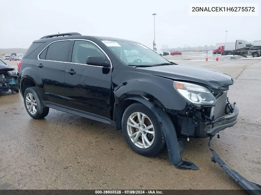 2017 Chevrolet Equinox Lt VIN: 2GNALCEK1H6275572 Lot: 39837525