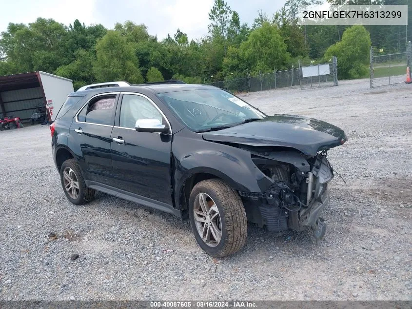 2017 Chevrolet Equinox Premier VIN: 2GNFLGEK7H6313299 Lot: 40087605