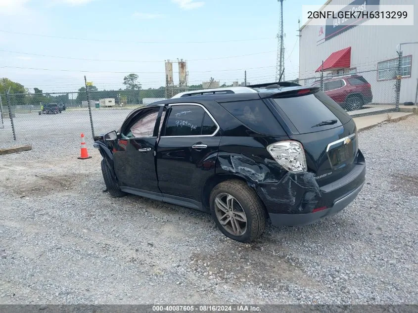 2017 Chevrolet Equinox Premier VIN: 2GNFLGEK7H6313299 Lot: 40087605