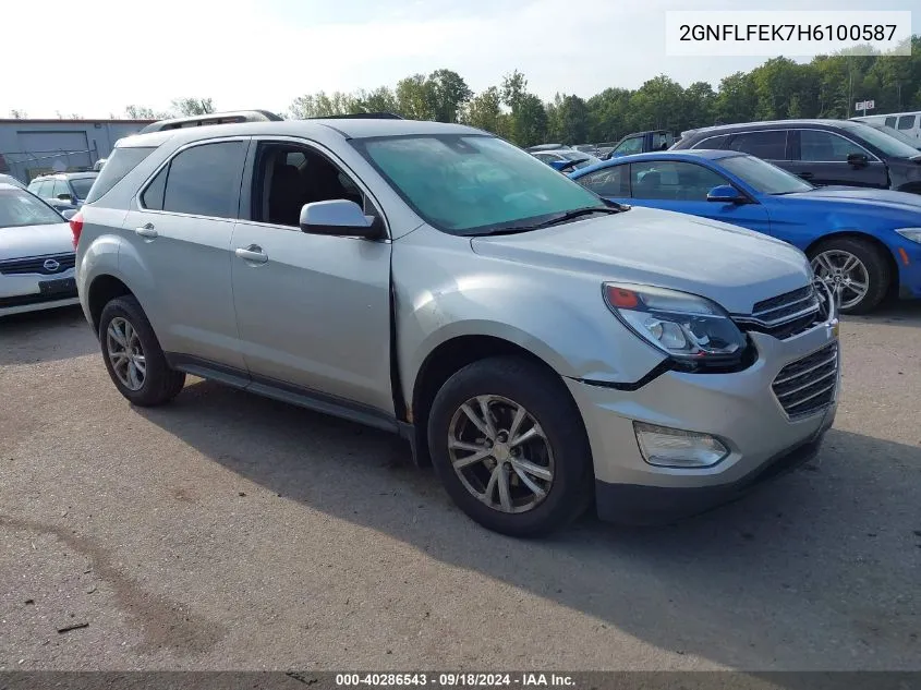 2GNFLFEK7H6100587 2017 Chevrolet Equinox Lt