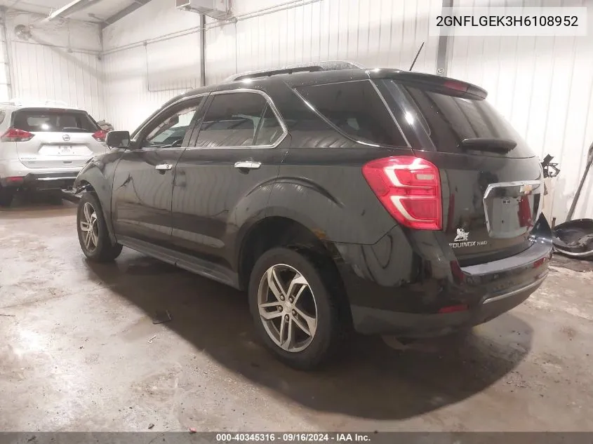 2GNFLGEK3H6108952 2017 Chevrolet Equinox Premier