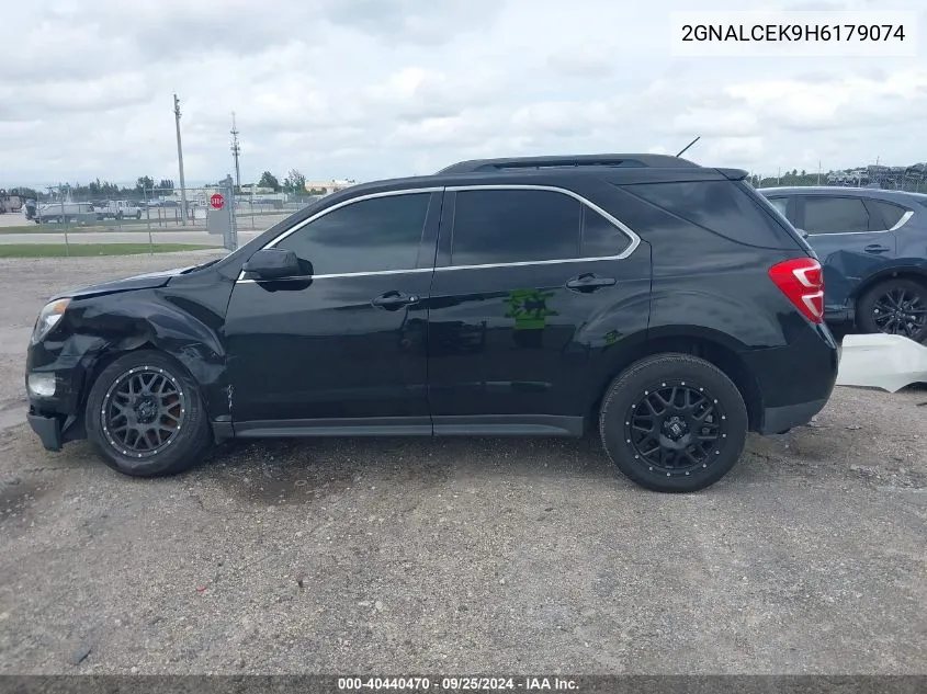 2017 Chevrolet Equinox Lt VIN: 2GNALCEK9H6179074 Lot: 40440470