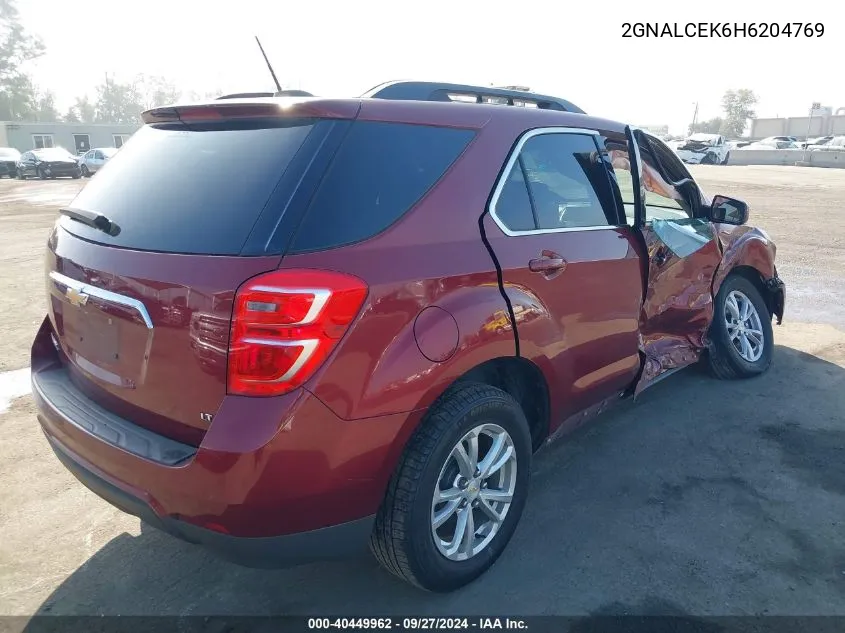 2GNALCEK6H6204769 2017 Chevrolet Equinox Lt