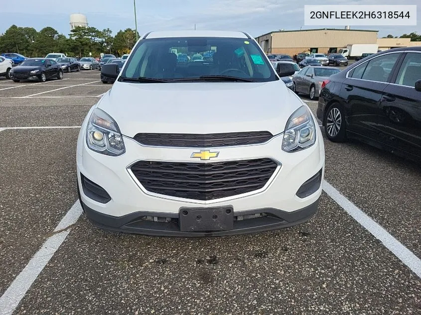 2GNFLEEK2H6318544 2017 Chevrolet Equinox Ls