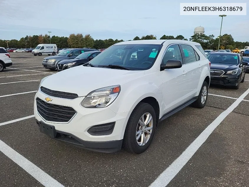 2GNFLEEK3H6318679 2017 Chevrolet Equinox Ls